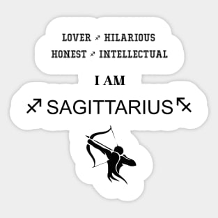 Sagittarius horoscope Sticker